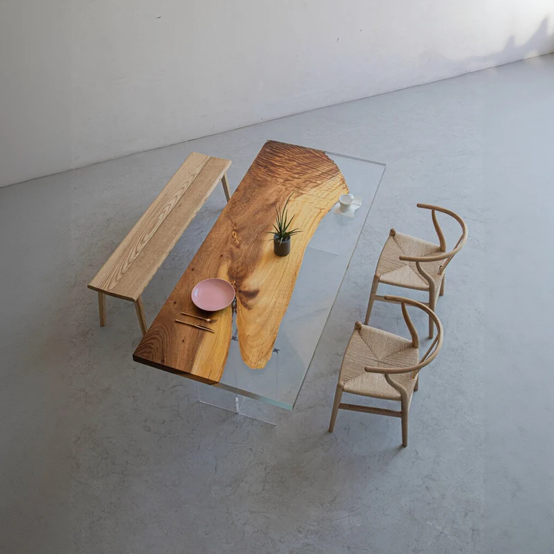 Breeze Artworks Transparent Epoxy Resin Tabletop