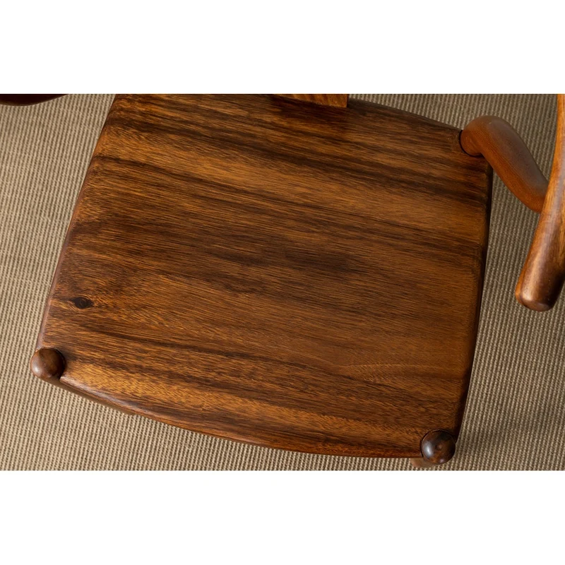 Wishbone Y Chair in South American Walnut Wood