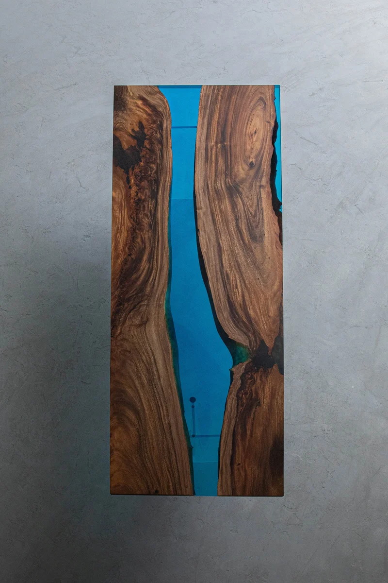 Trestle Resin Dining Table