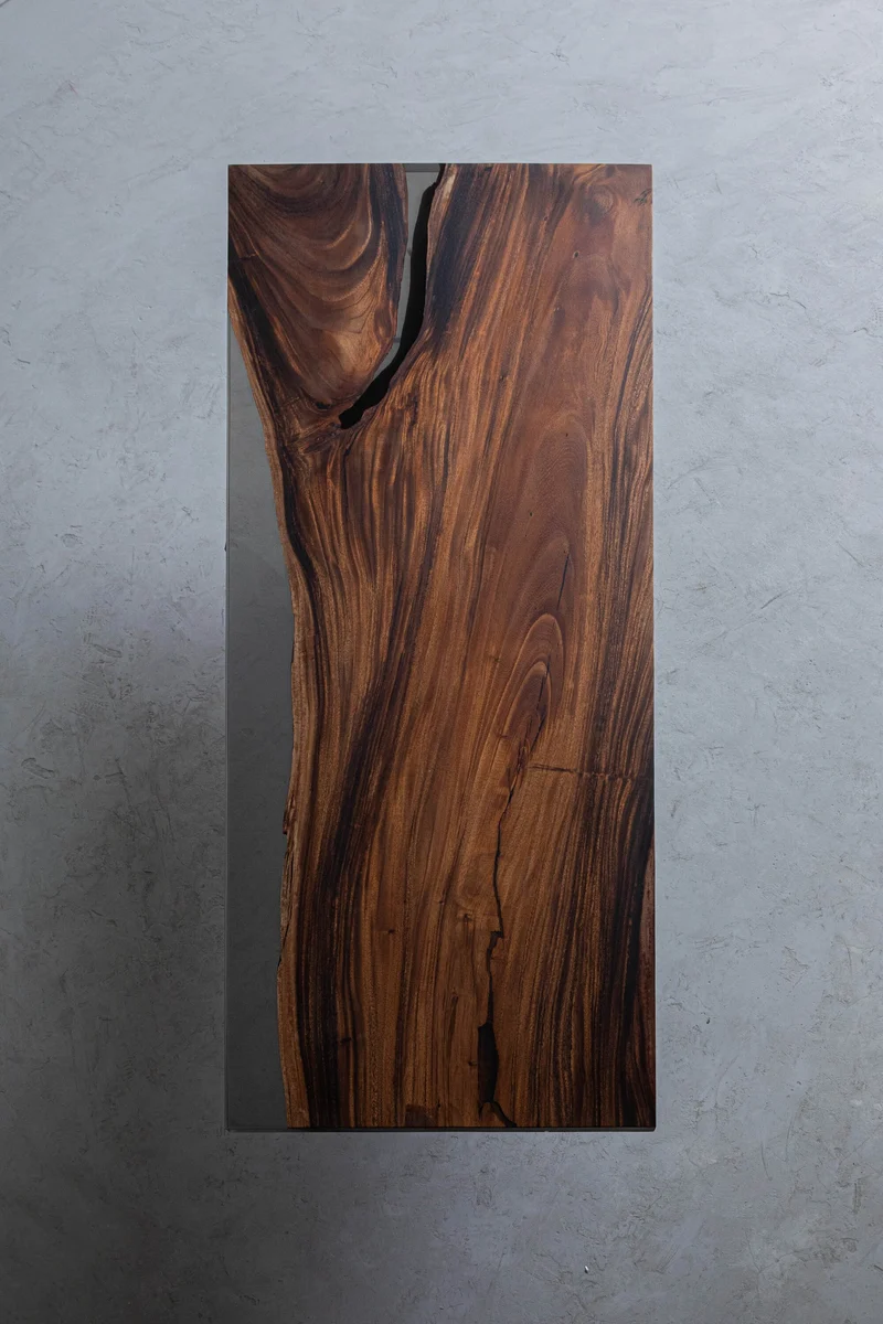 Black River Epoxy Resin Table