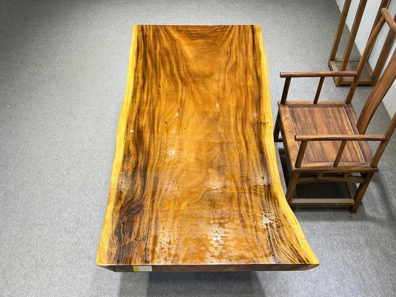 South America Monkey Pod Live Edge Dining Table