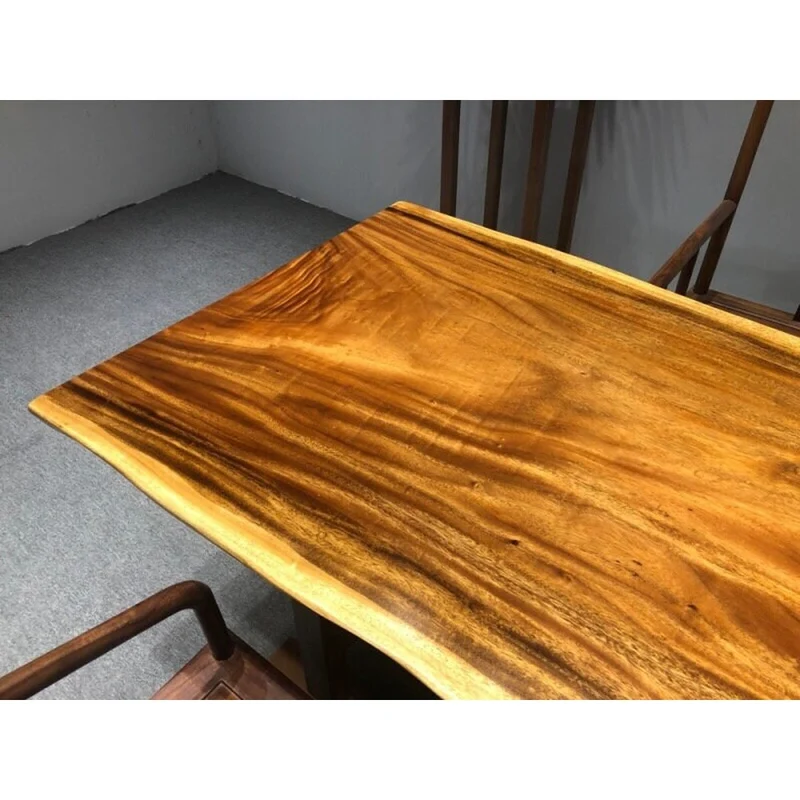 South America Monkey Pod Live Edge Dining Table