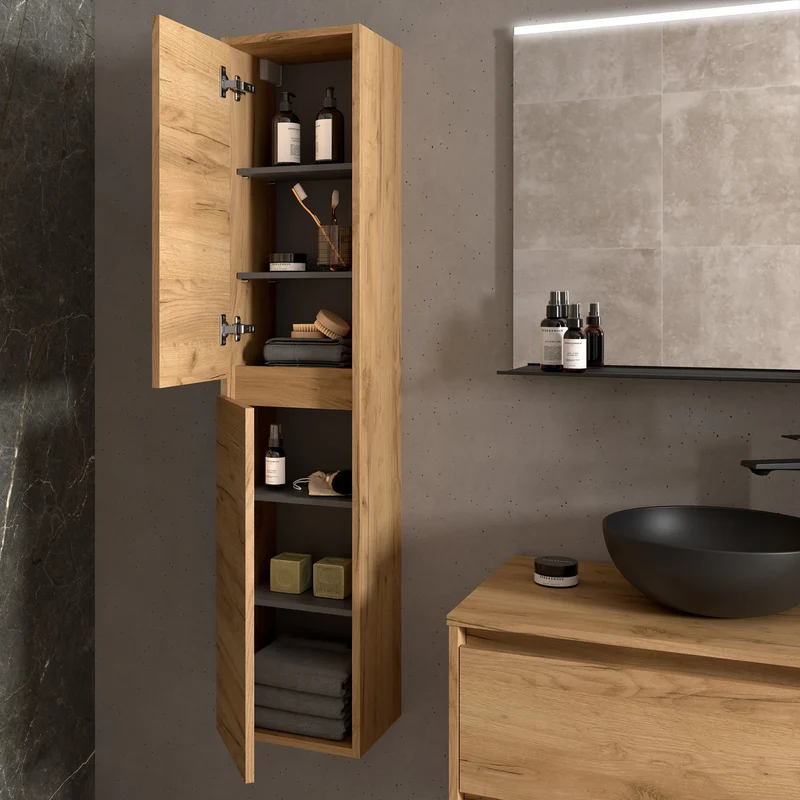 Pilar NOJA Auxiliar 140 cm Reversible | 2 Puertas | 10 Acabados | Cierre Soft Close