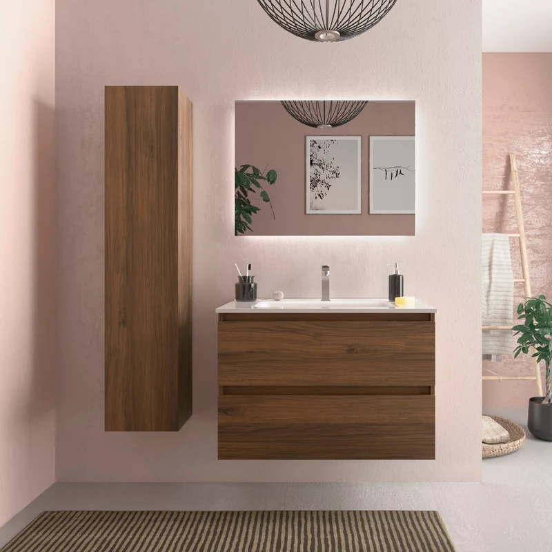 Mueble de Baño BEQUIA + Lavabo CONSTANZA de Salgar