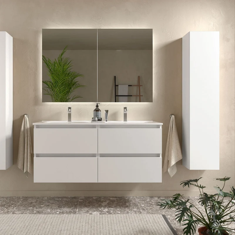 Mueble de Baño BEQUIA + Lavabo CONSTANZA de Salgar