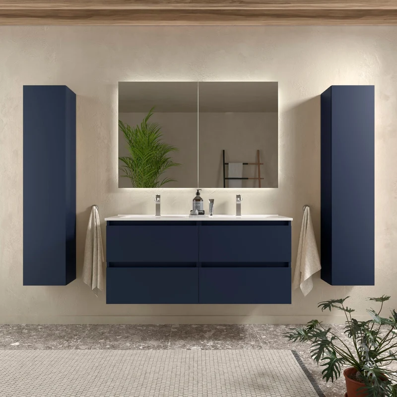 Mueble de Baño BEQUIA + Lavabo CONSTANZA de Salgar