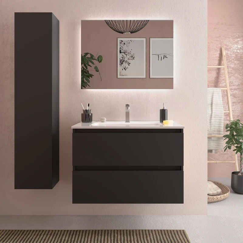 Mueble de Baño BEQUIA + Lavabo CONSTANZA de Salgar