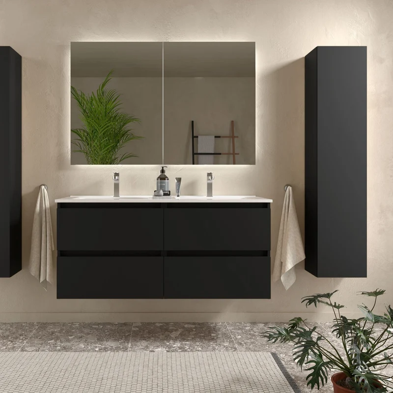Mueble de Baño BEQUIA + Lavabo CONSTANZA de Salgar