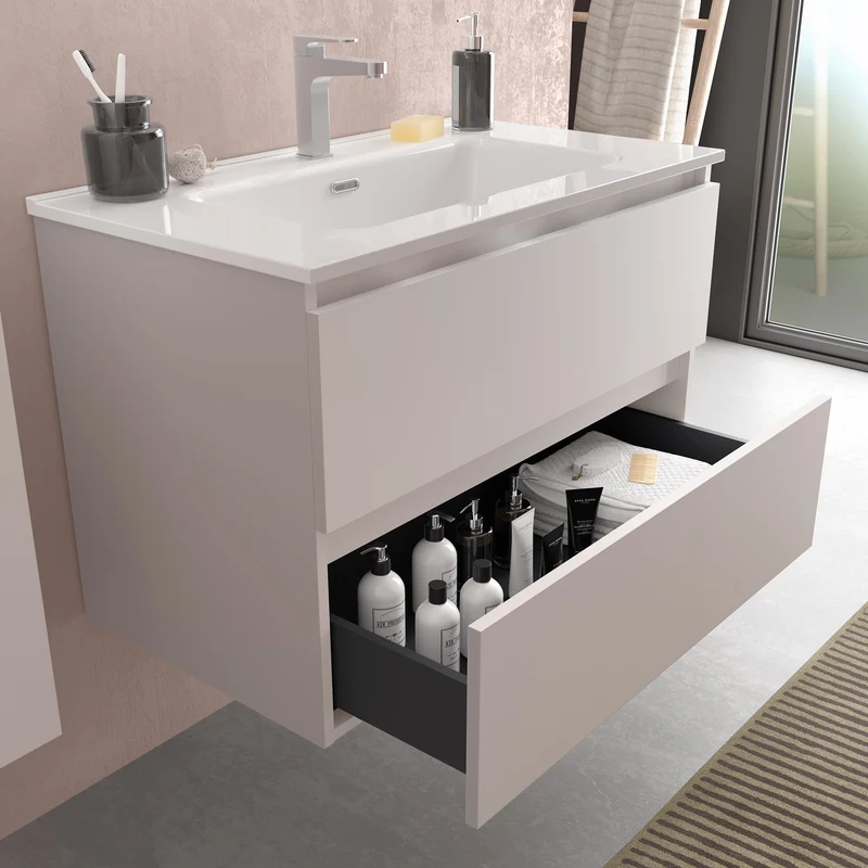 Mueble de Baño BEQUIA + Lavabo CONSTANZA de Salgar