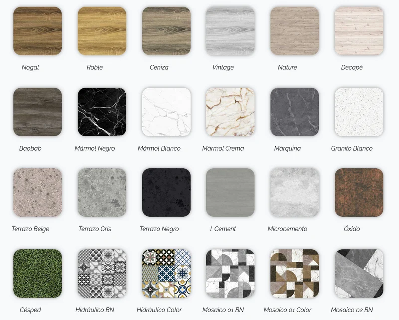 Plato de Ducha Resina STONE 3D de Carga Mineral y Gel Coat