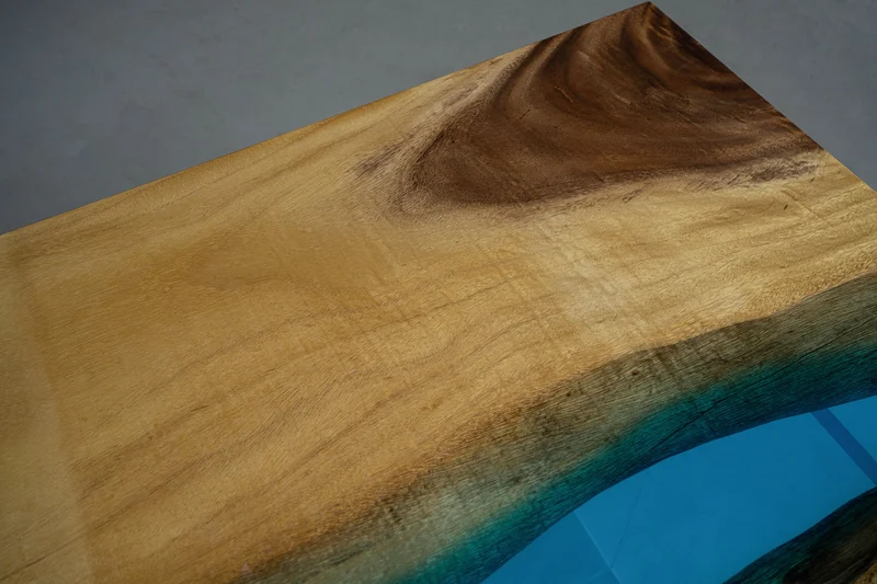 Infinity River Ocean Resin Table