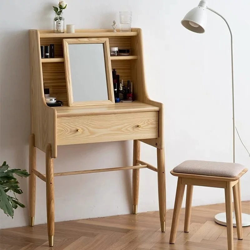 Mid Natural Nordic Finsbury Dressing Table