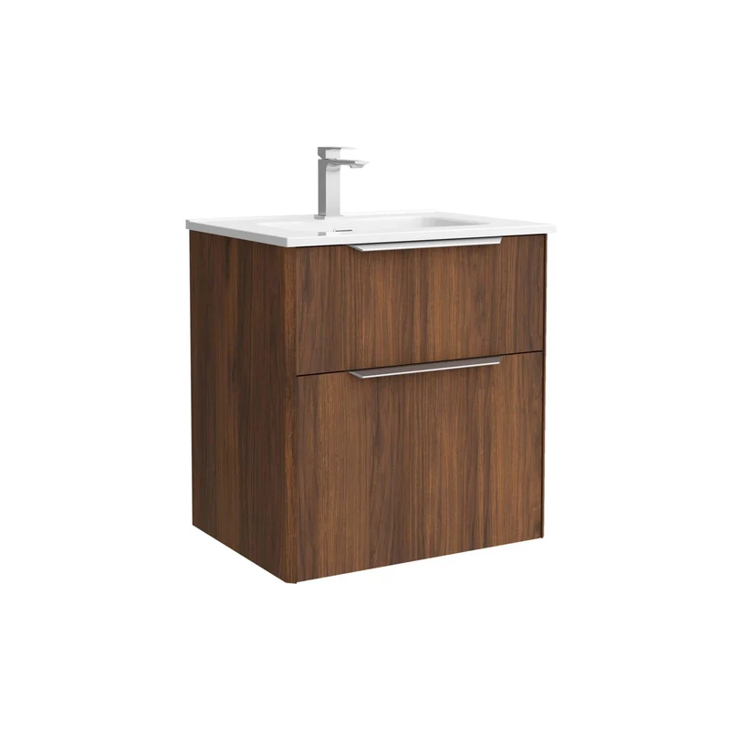 Conjunto LUVA 2 Cajones + Lavabo IBON + Espejo BLOCK | Diseño Arquitectónico | de 60 a 120 cm