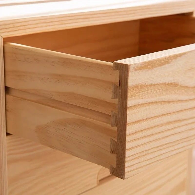 Coat Hanger Dresser With 5 Drawers Storage