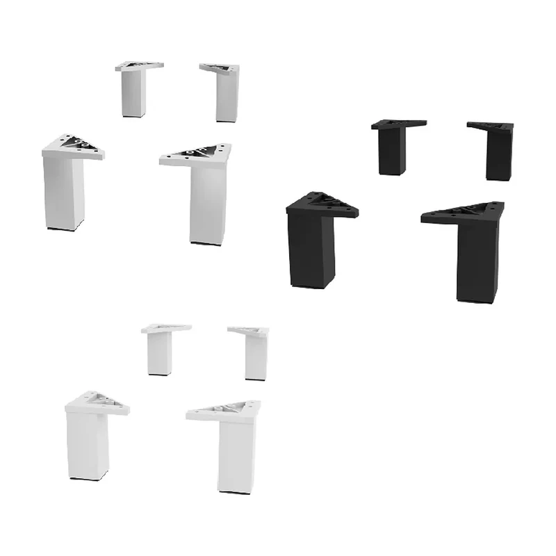 Mueble de Baño con Patas con Lavabo y 3 Cajones Salgar Spirit 90 cm Negro Mate