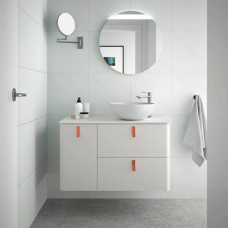 Mueble de Baño con Lavabo Salgar Uniiq 90 cm