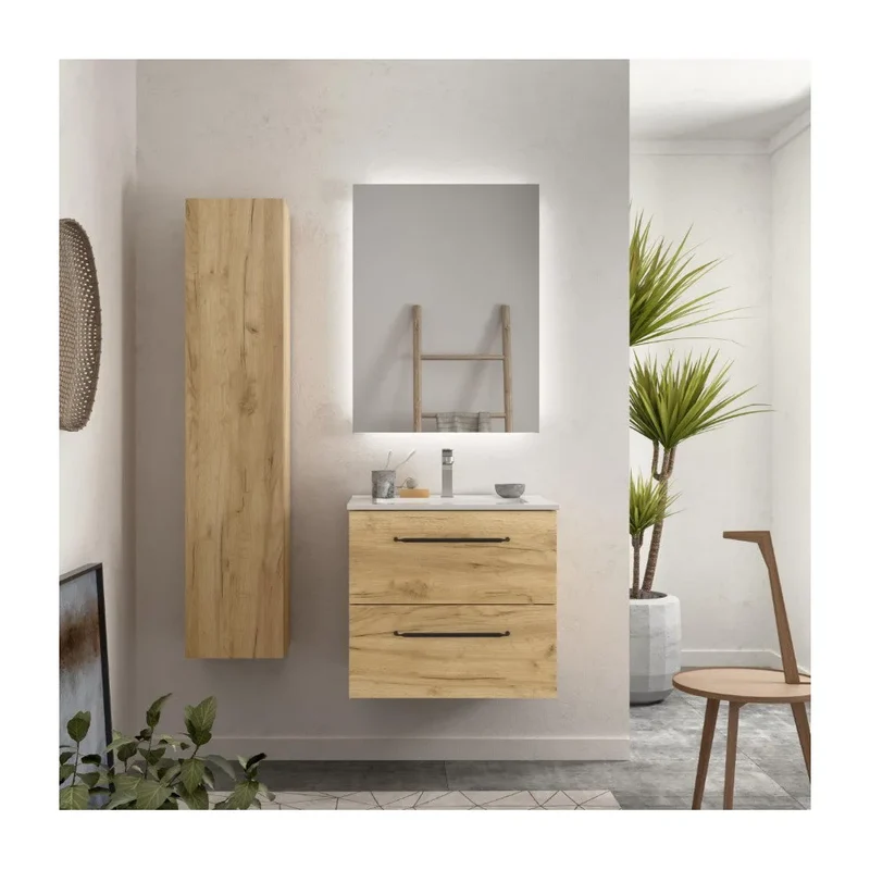 Mueble de Baño Suspendido con Lavabo Salgar
