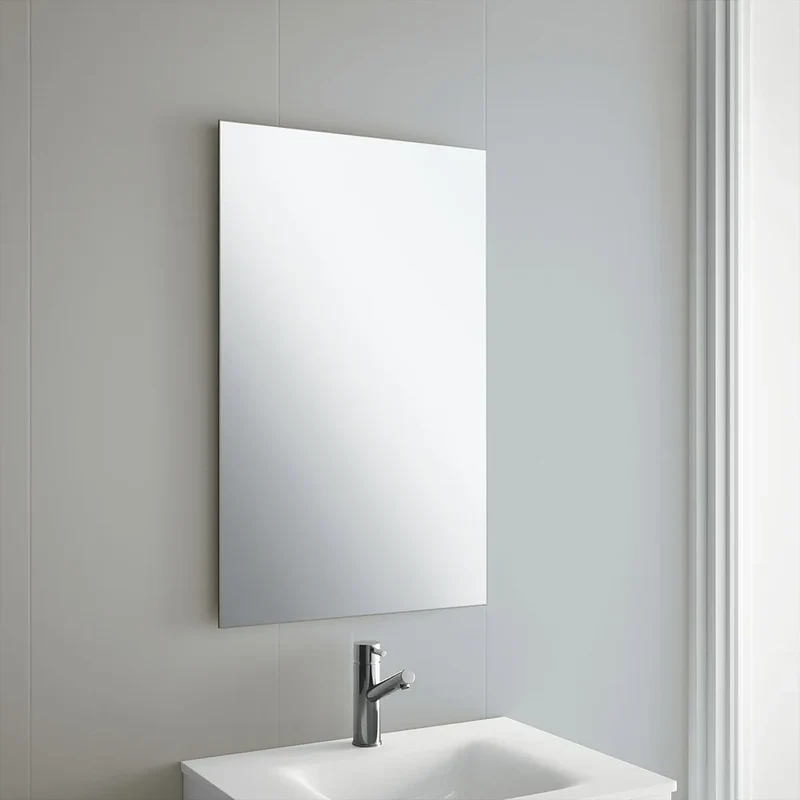 Mueble de Baño Suspendido con Lavabo y 2 Cajones Salgar Uniiq 80 cm Blanco Mate