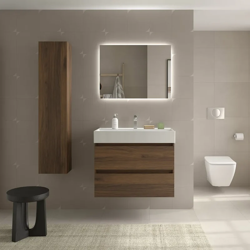 Mueble de Baño con Lavabo Salgar Bequia 80 cm