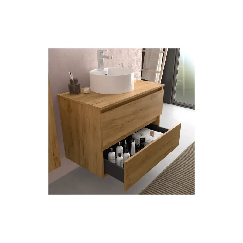 Mueble de Baño Suspendido con Lavabo Salgar Bequia