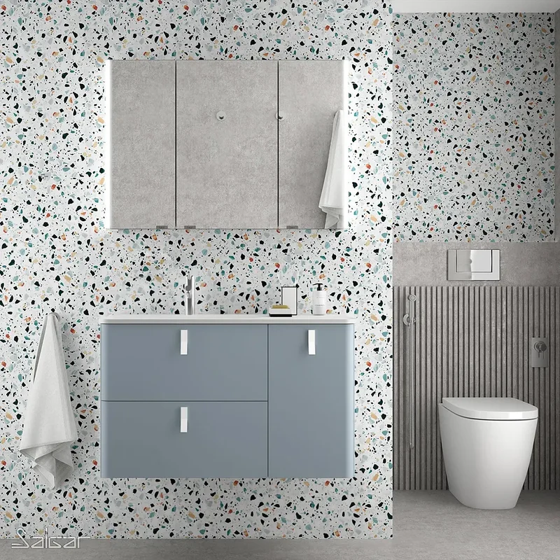 Mueble de Baño con Lavabo Salgar Uniiq 120 cm