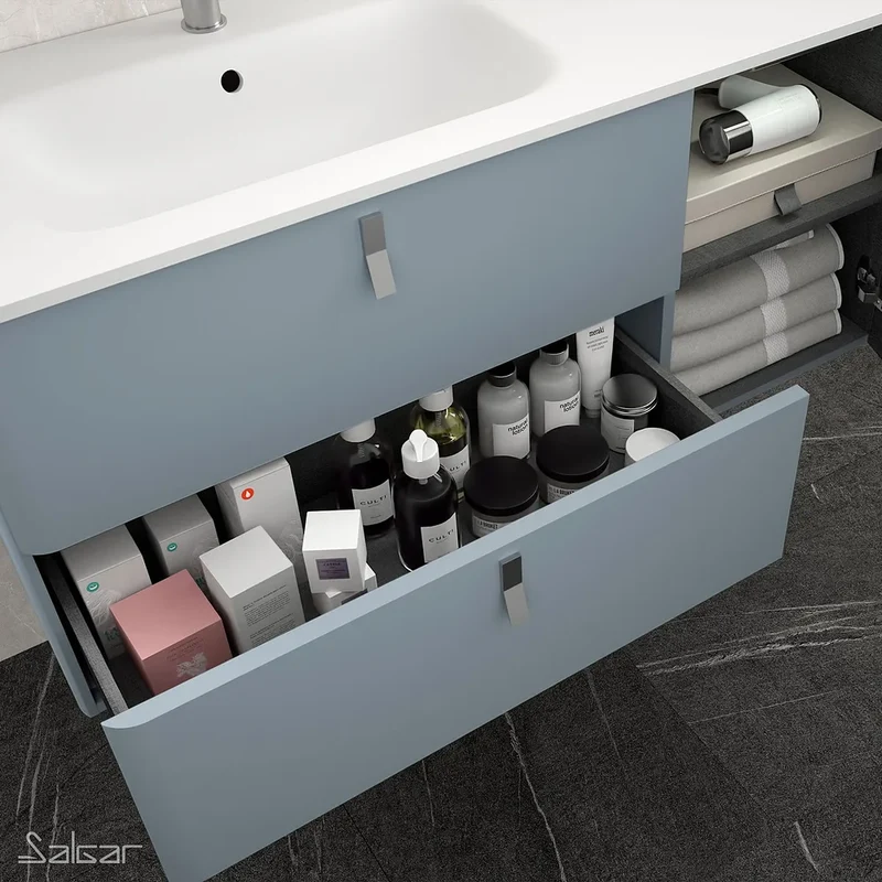 Mueble de Baño con Lavabo Salgar Uniiq 120 cm