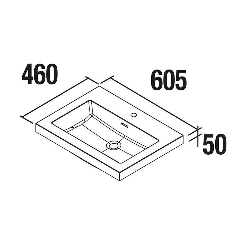 Mueble de Baño Salgar Spirit 60 cm Blanco Brillo