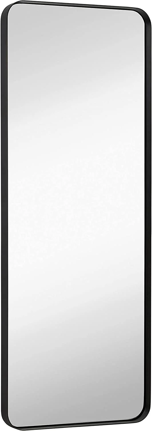 Espejo de pared contemporáneo de 18" x 48" Istvan