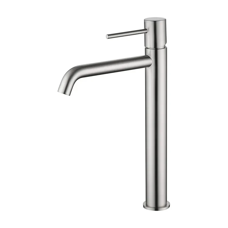 Monomando lavabo alto Monza níquel cepillado Imex