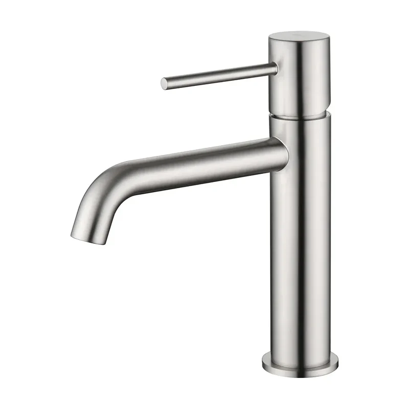 Monomando lavabo Monza níquel cepillado Imex