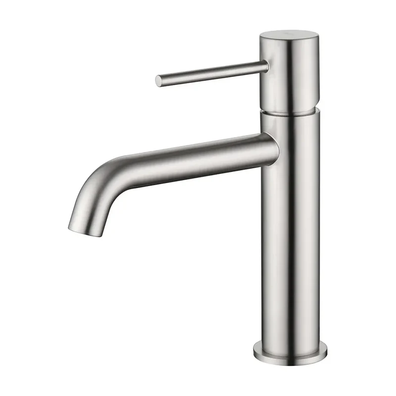Monomando lavabo Monza níquel cepillado Imex