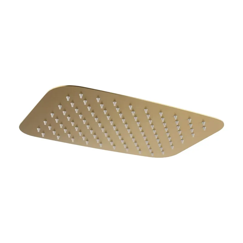 Rociador Rectangular 25X40 Oro Cepillado Imex