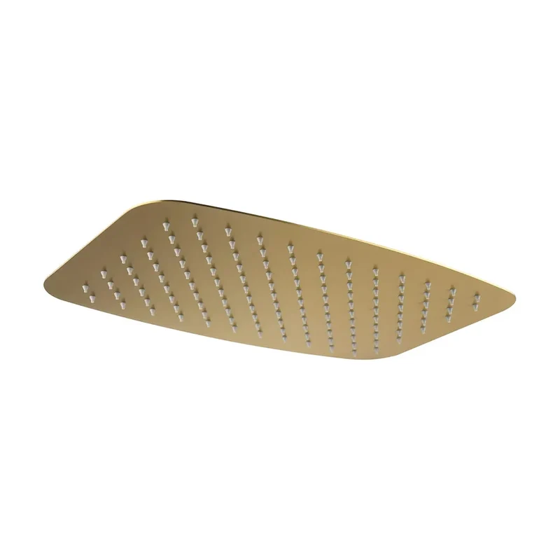 Rociador Rectangular 20X30 Oro Cepillado Imex