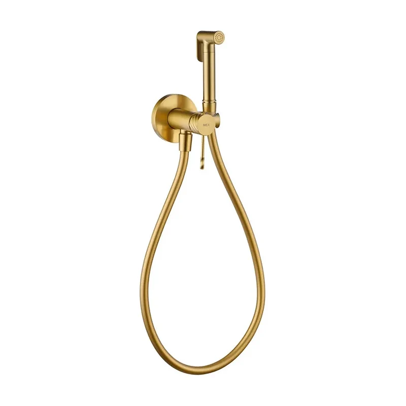 Grifo empotrado de bidé Bless oro cepillado Imex
