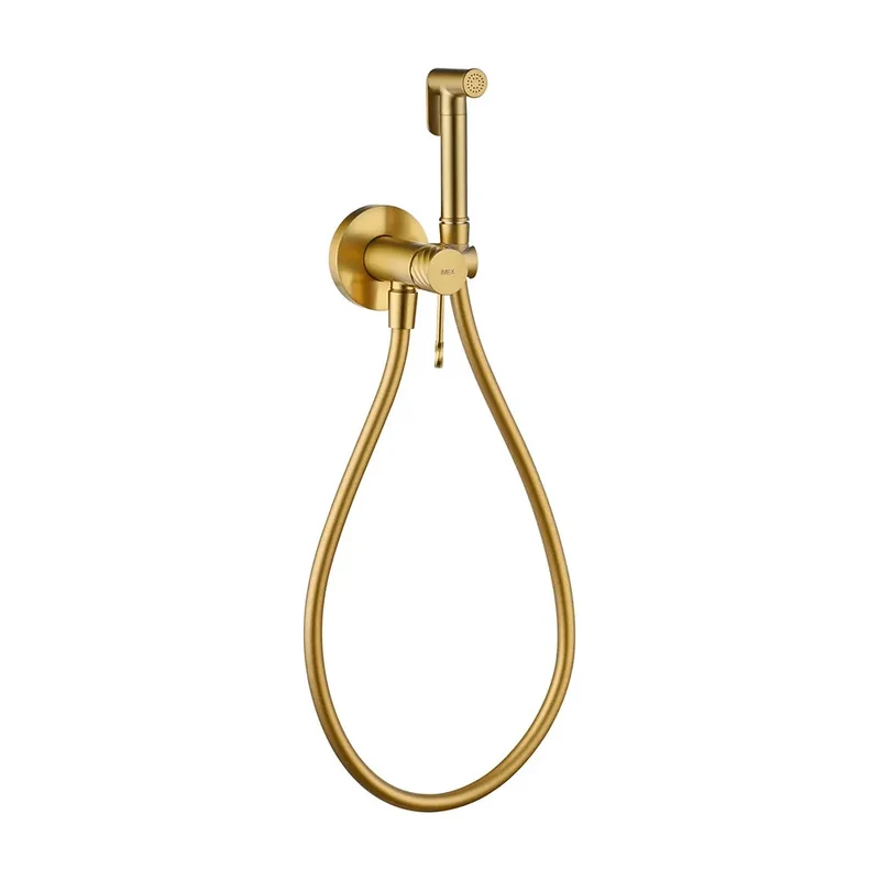Grifo empotrado de bidé Bless oro cepillado Imex