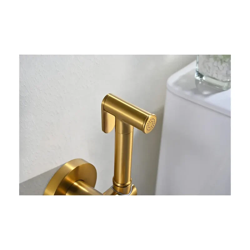 Grifo empotrado de bidé Bless oro cepillado Imex