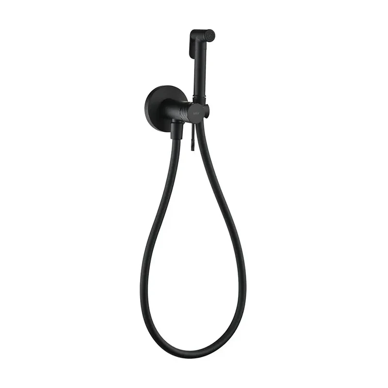 Grifo empotrado de bidé Bless negro mate Imex