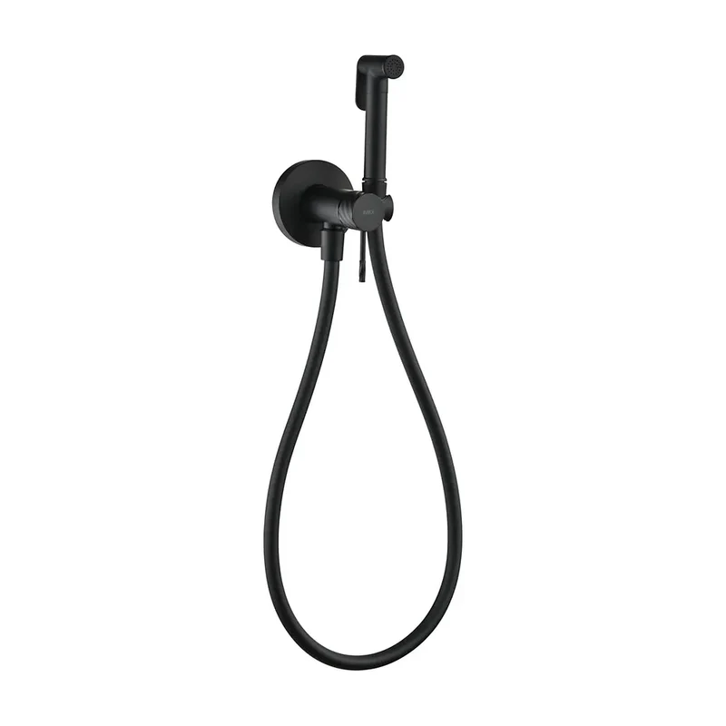 Grifo empotrado de bidé Bless negro mate Imex