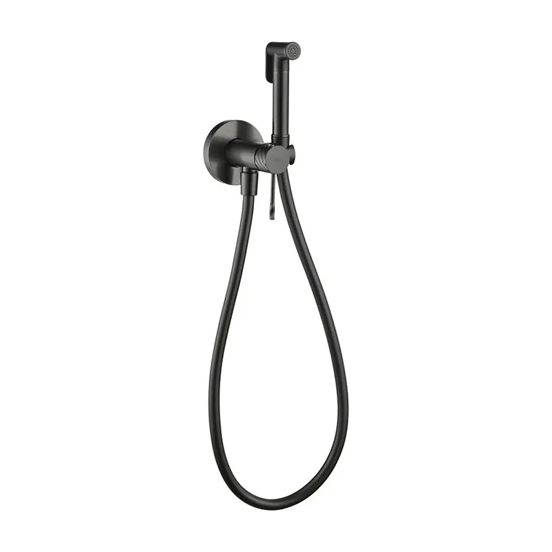Grifo empotrado de bidé Bless black gun metal Imex