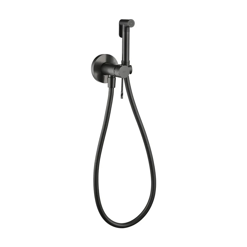 Grifo empotrado de bidé Bless black gun metal Imex