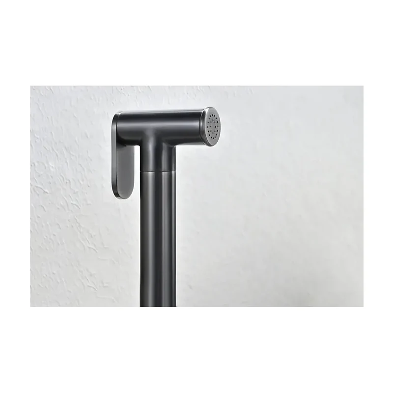 Grifo empotrado de bidé Bless black gun metal Imex
