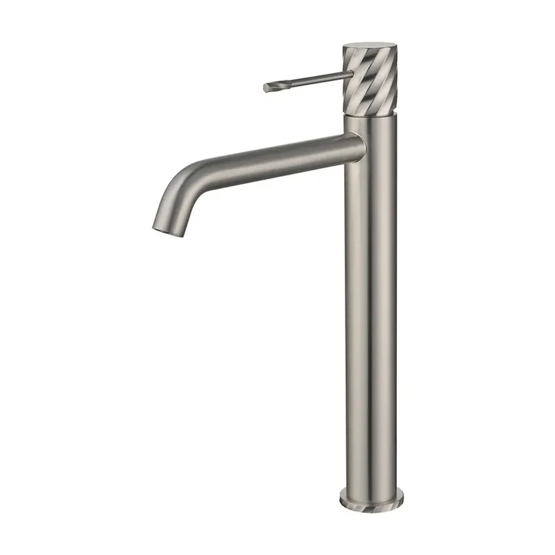 Monomando lavabo alto Bless níquel cepillado Imex