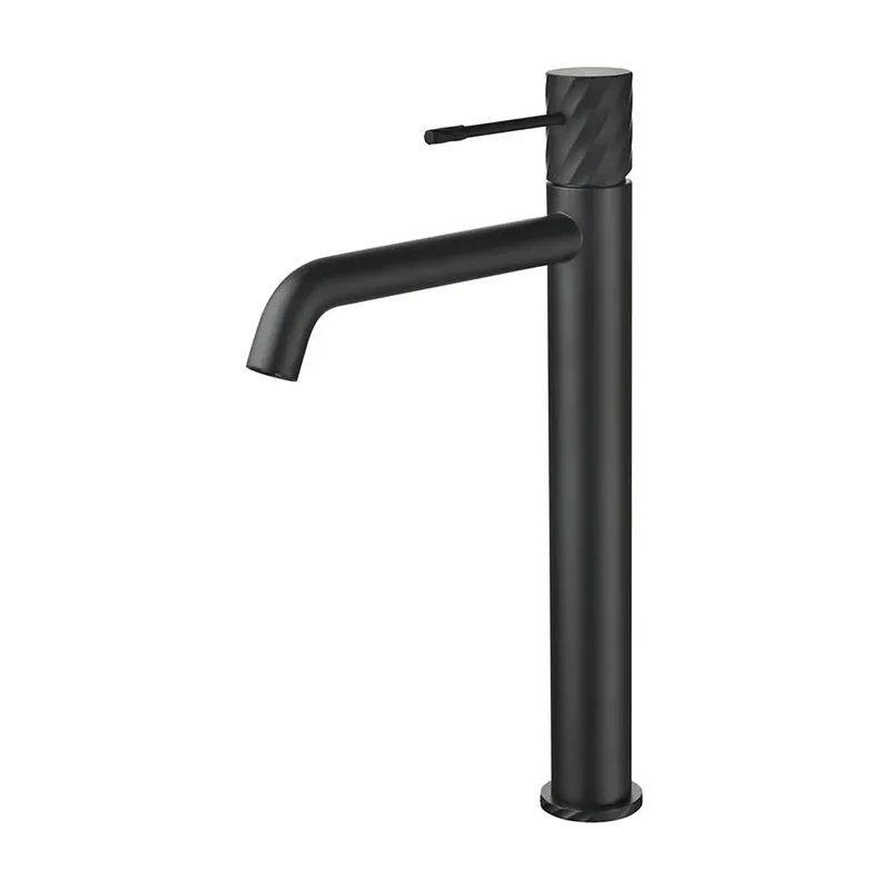 Monomando lavabo alto Bless negro mate Imex