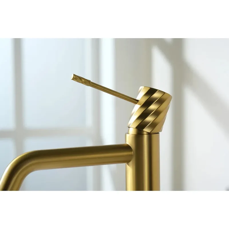 Monomando lavabo Bless oro cepillado Imex