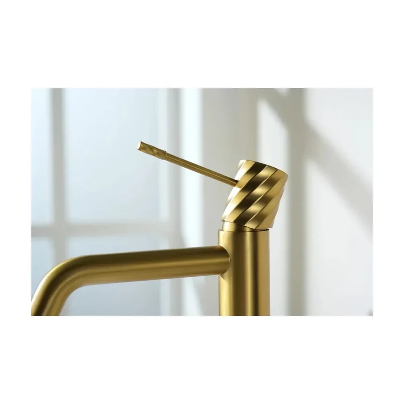 Monomando lavabo Bless oro cepillado Imex