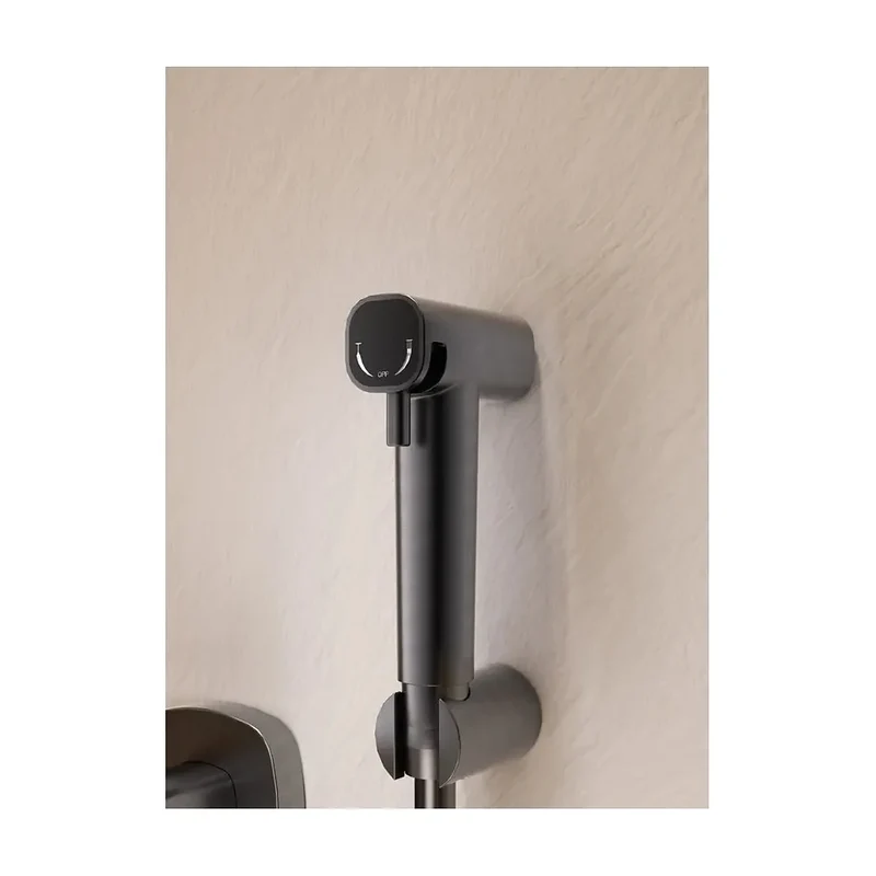 Grifo empotrado de bidé Firenze negro mate Imex