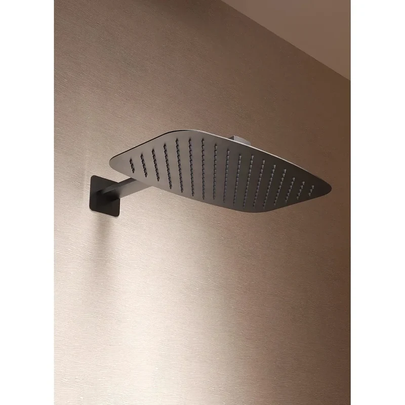 Conjunto Ducha Monomando Empotrado Firenze Oro Cepillado Imex