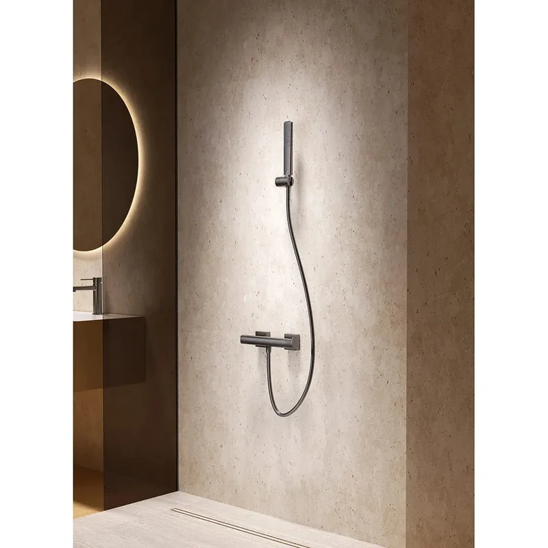 Kit ducha termostático Firenze cromo Imex