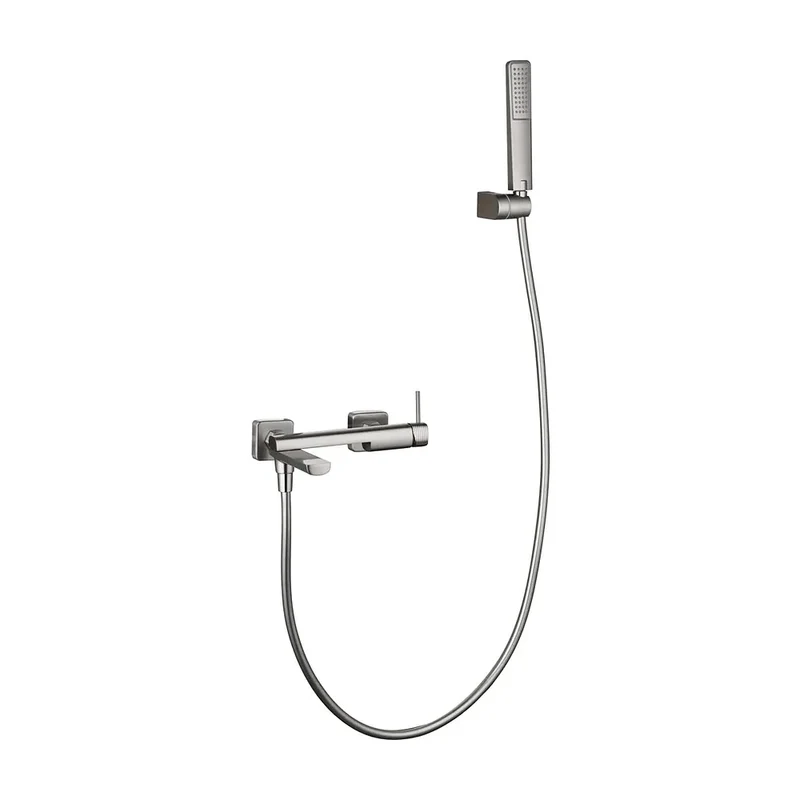 Kit baño/ducha monomando Firenze níquel cepillado Imex