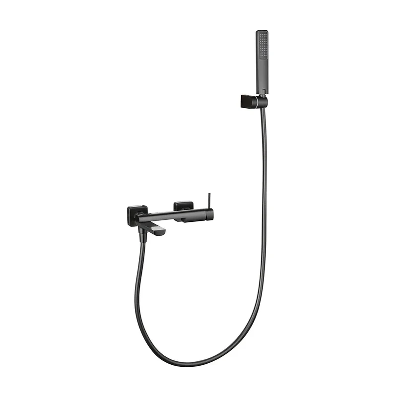 Kit baño/ducha monomando Firenze black gun metal Imex